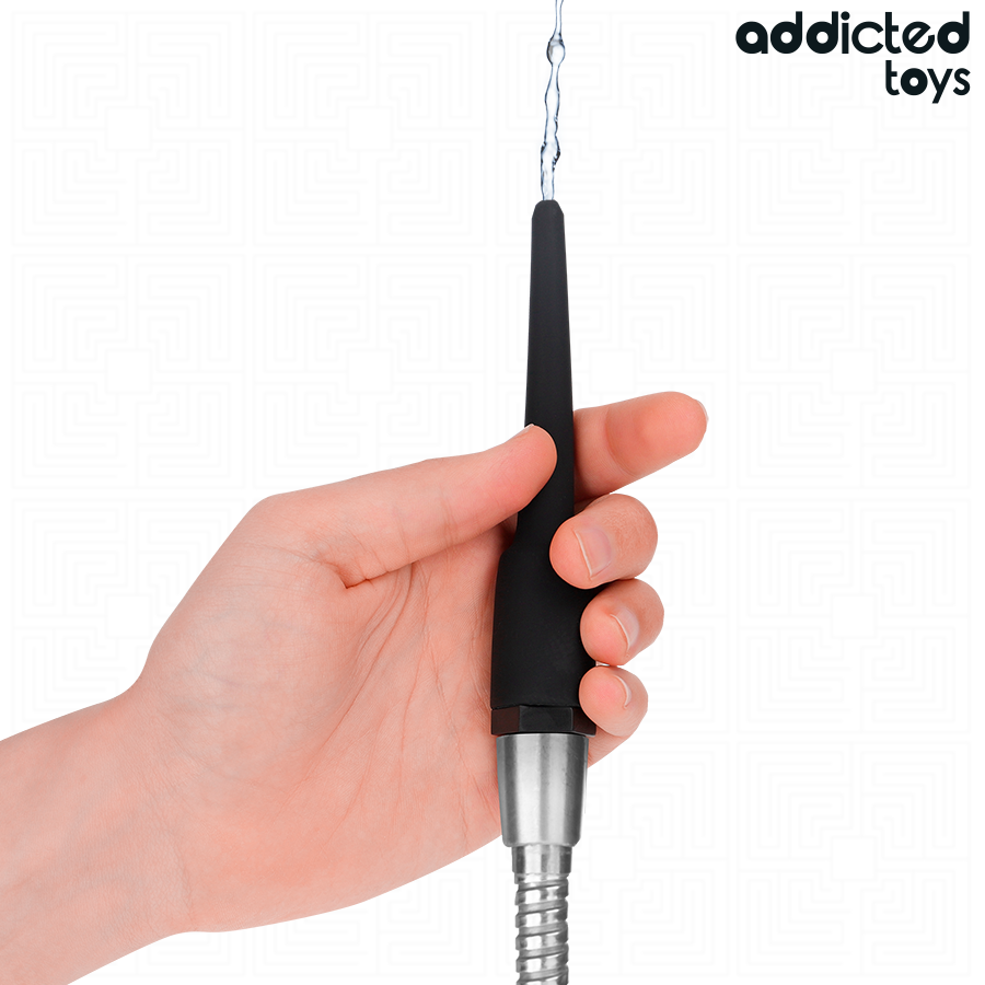 ADDICTED TOYS - LIMPIADOR ANAL CON ADAPTADOR UNIVERSAL MODELO 1