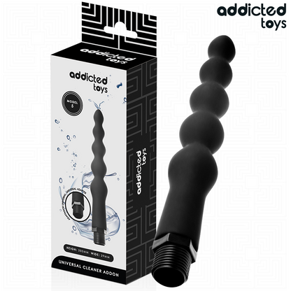 ADDICTED TOYS - LIMPIADOR ANAL CON ADAPTADOR UNIVERSAL MODELO 5