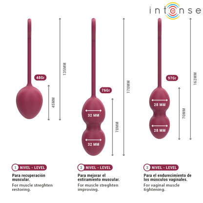 INTENSE - CHARLI KIT BOLAS KEGEL VIOLET