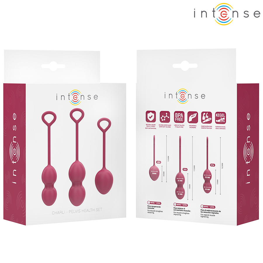 INTENSE - CHARLI KIT BOLAS KEGEL VIOLET