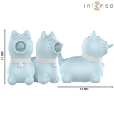 INTENSE - DUCHESS ESTIMULADOR CON LENGUA ROTATIVA 360º AZUL