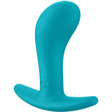 Bootie S — Plug Anal Iniciación 8 cm Sedoso Aguamarina · FUN FACTORY · Bootie S