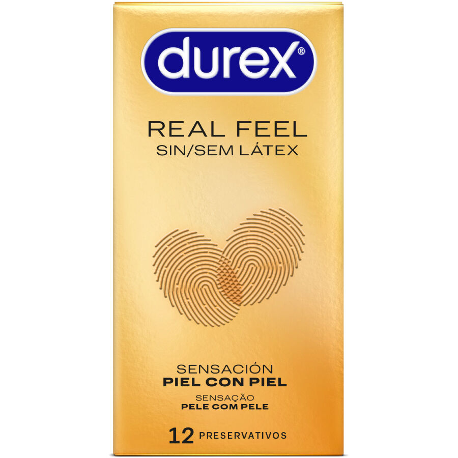 DUREX - REAL FEEL PRESERVATIVOS 3 UNIDADES