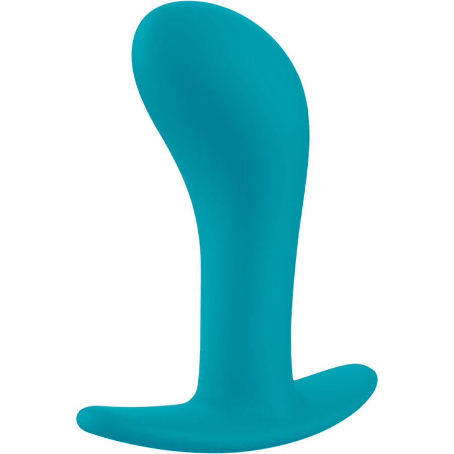Bootie L — Plug Anal Experiencia Avanzada 10 cm Aguamarina · FUN FACTORY · Bootie L