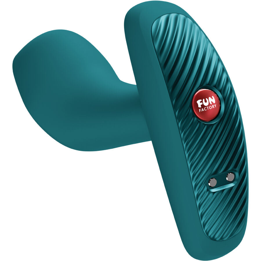 Bootie Vibe — Plug Anal Vibrador 12 Patrones Recargable Verde · FUN FACTORY · Bootie Vibe