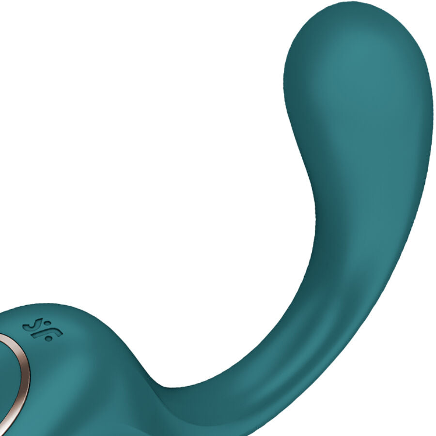 G for Goddess 2 — Rabbit Dual Punto G & Clítoris Verde · SATISFYER · G for Goddess 2