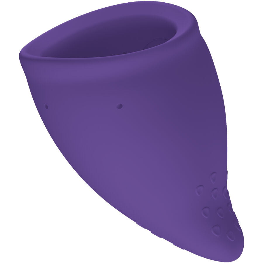 Fun Cup A — Copa Menstrual Silicona Médica Talla A Morado · FUN FACTORY · Fun Cup A