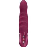 Stronic Deep — Empuje Profundo 20 cm Textura Acanalada Burdeos · FUN FACTORY · Stronic Deep
