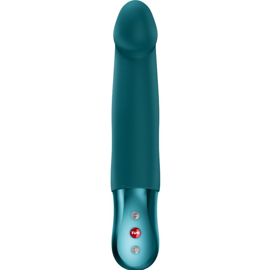 Stronic Real — Pulsador Realista 19,8 cm Éxtasis Total Verde · FUN FACTORY · Stronic Real