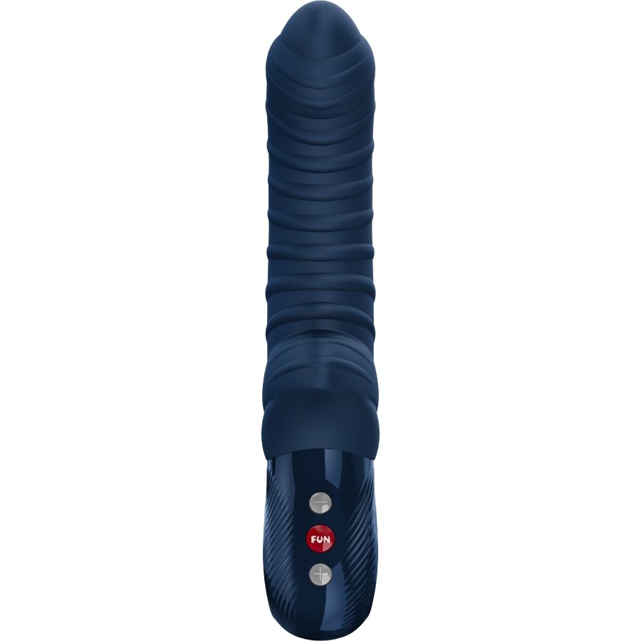Tiger — Vibrador Punto G Realista 6 Velocidades & 6 Ritmos Azul · FUN FACTORY · Tiger
