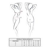 PASSION - EVALIE BODY BLANCO S/M