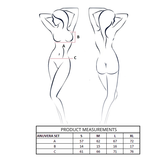 PASSION - ANUVERA SET SUJETADOR + TANGA ROJO L/XL