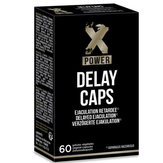 XPOWER - DELAY CAPS RETARDANTE EYACULACIÓN 60 CÁPSULAS