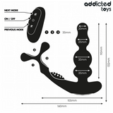 ADDICTED TOYS - MASAJEADOR PROSTÁTICO ROTATORIO CONTROL REMOTO