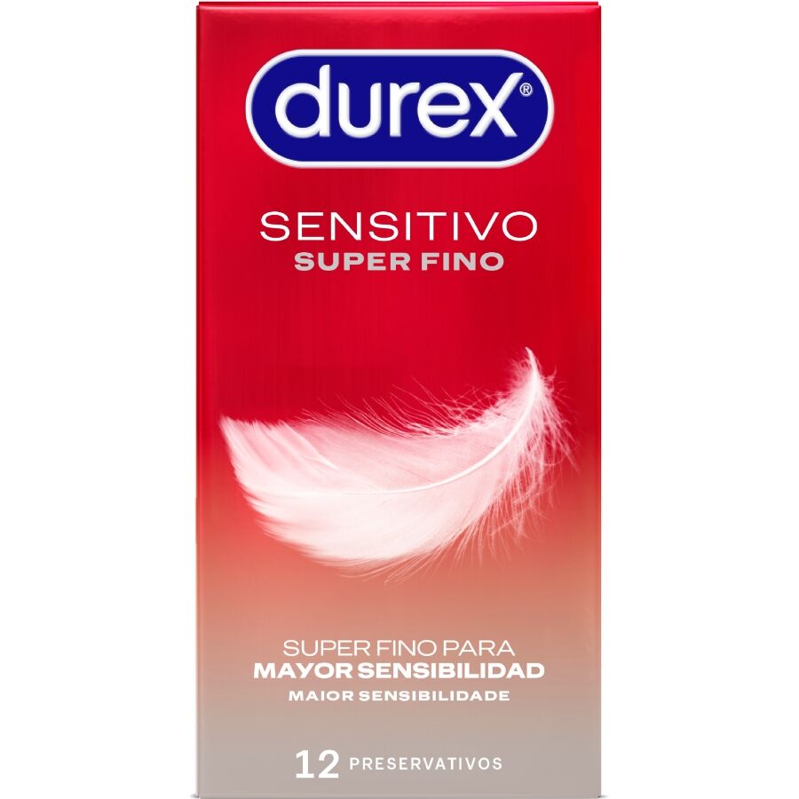 DUREX - SENSITIVO SÚPER FINO 12 UNIDADES