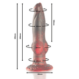 EPIC - PROMETHEUS DILDO TITAN EN LLAMAS RECARGABLE CONTROL REMOTO