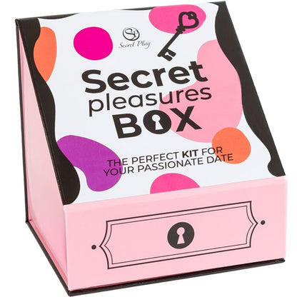 SECRET PLAY - CAJA DE PLACERES PARA PAREJAS DADOS + BALA VIBRADORA + PLUMERO