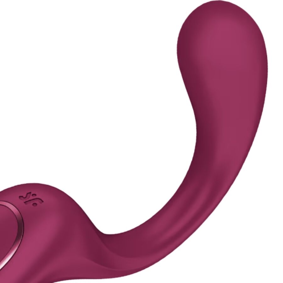 G for Goddess 2 — Rabbit Dual Punto G & Clítoris Burdeos · SATISFYER · G for Goddess 2