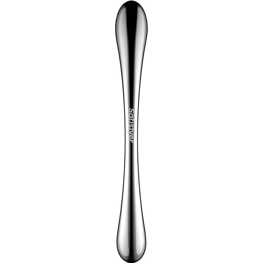 Cosmic Crest 1 — Dildo Acero Inoxidable Doble Cara · SATISFYER · Cosmic Crest 1