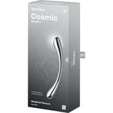 Cosmic Crest 1 — Dildo Acero Inoxidable Doble Cara · SATISFYER · Cosmic Crest 1