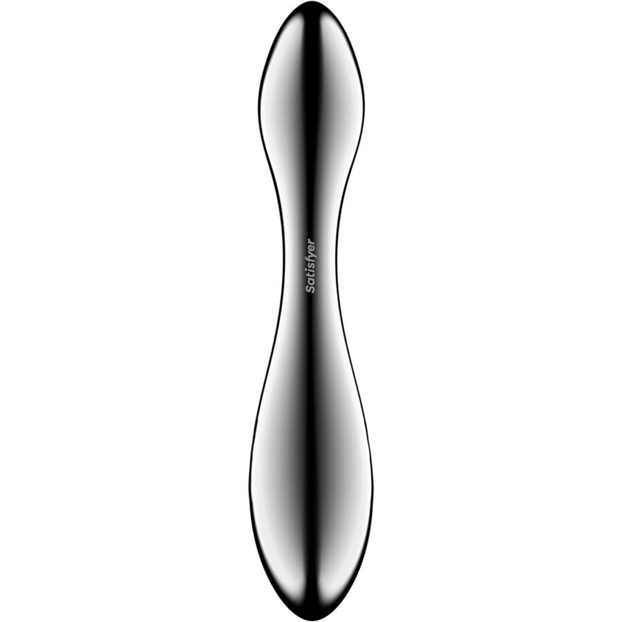Pure Gravity 3 — Dildo Doble Textura Acero Inoxidable · SATISFYER · Pure Gravity 3