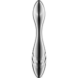 Pure Gravity 3 — Dildo Doble Textura Acero Inoxidable · SATISFYER · Pure Gravity 3