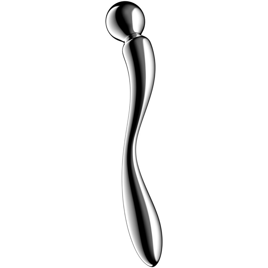 Star Force 2 — Dildo Doble Uso Acero Inoxidable Esferas · SATISFYER · Star Force 2