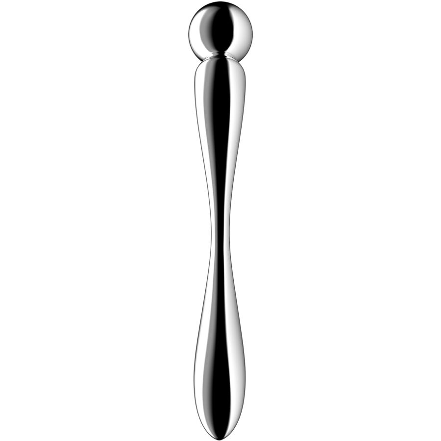 Star Force 2 — Dildo Doble Uso Acero Inoxidable Esferas · SATISFYER · Star Force 2
