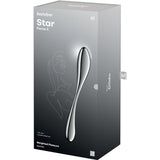 Star Force 3 — Dildo Doble Uso Acero Inoxidable Ancho · SATISFYER · Star Force 3