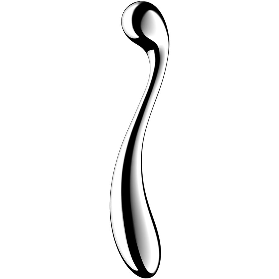 Star Force 4 — Dildo Doble Uso Acero Inoxidable Esférico · SATISFYER · Star Force 4