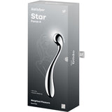 Star Force 4 — Dildo Doble Uso Acero Inoxidable Esférico · SATISFYER · Star Force 4