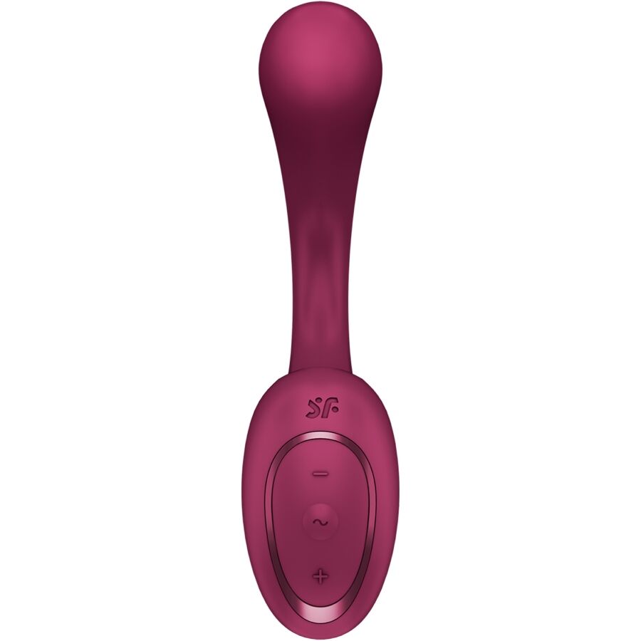 G for Goddess 2 — Rabbit Dual Punto G & Clítoris Burdeos · SATISFYER · G for Goddess 2