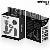 ADDICTED TOYS - MASAJEADOR PROSTÁTICO ROTATORIO CONTROL REMOTO