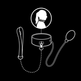 FETISH SUBMISSIVE BONDAGE - COLLAR BONDAGE INFLABLE CON TIRADOR