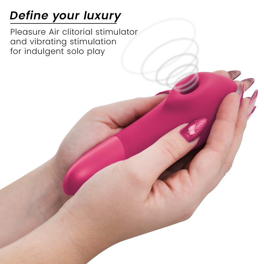 Enhance 2 en 1 — Pleasure Air & Vibración We-Vibe Rosa · WOMANIZER · Enhance
