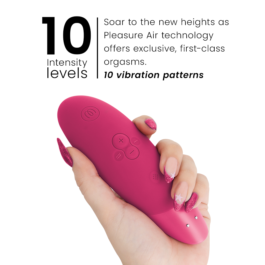 Enhance 2 en 1 — Pleasure Air & Vibración We-Vibe Rosa · WOMANIZER · Enhance