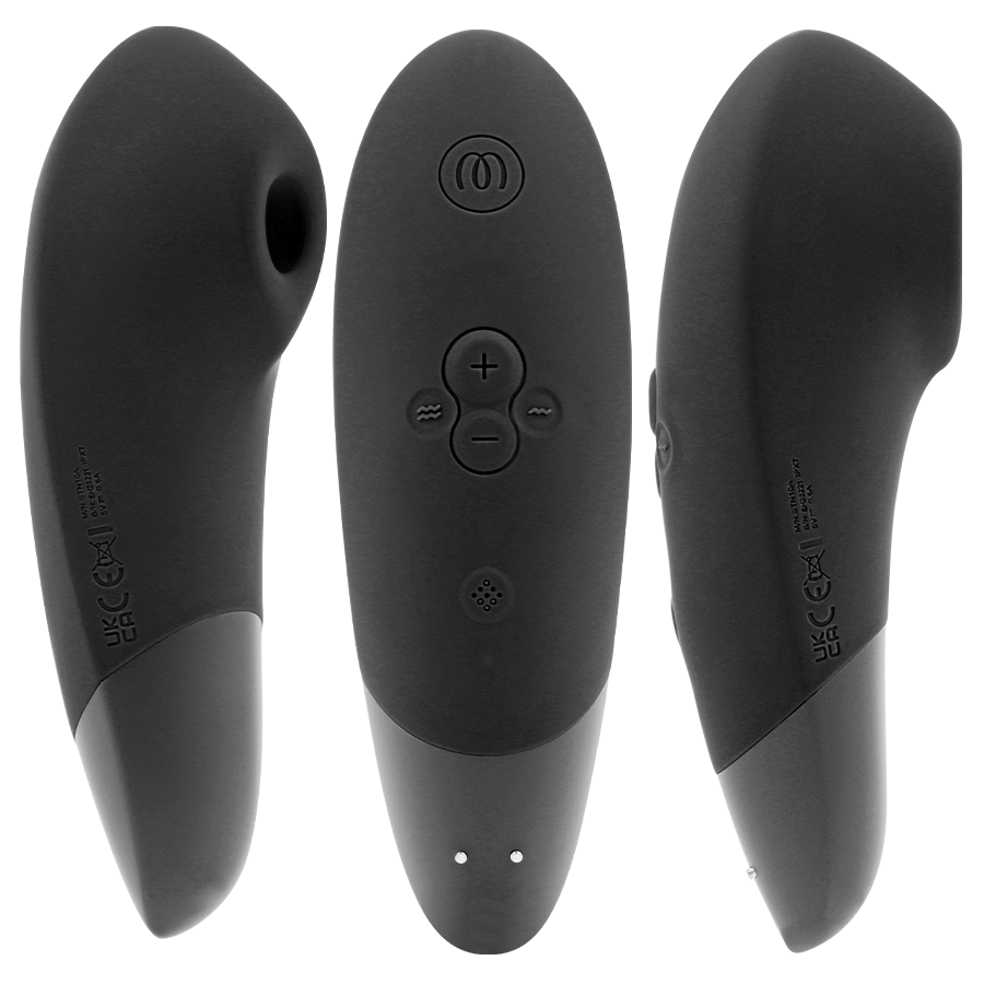 Enhance 2 en 1 — Pleasure Air & Vibración We-Vibe Negro · WOMANIZER · Enhance