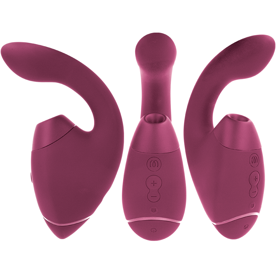 Duo Next — 3D Pleasure Air & Punto G We-Vibe Rosa · WOMANIZER · Duo Next