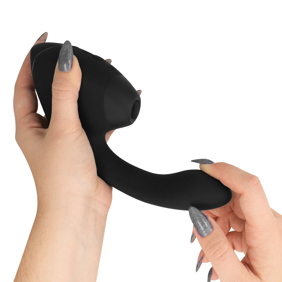 Duo Next — 3D Pleasure Air & Punto G We-Vibe Negro · WOMANIZER · Duo Next