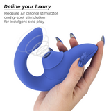 Blend Rabbit — Pleasure Air & Punto G Combinado Azul · WOMANIZER · Blend