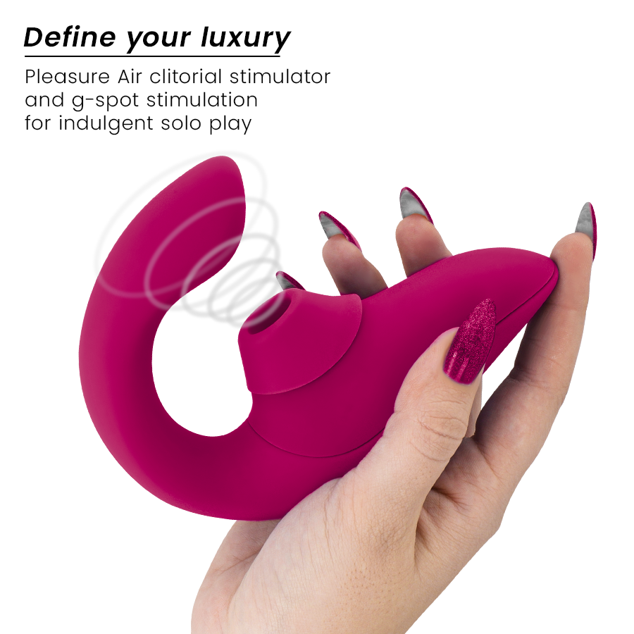 Blend Rabbit — Pleasure Air & Punto G Combinado Fucsia · WOMANIZER · Blend