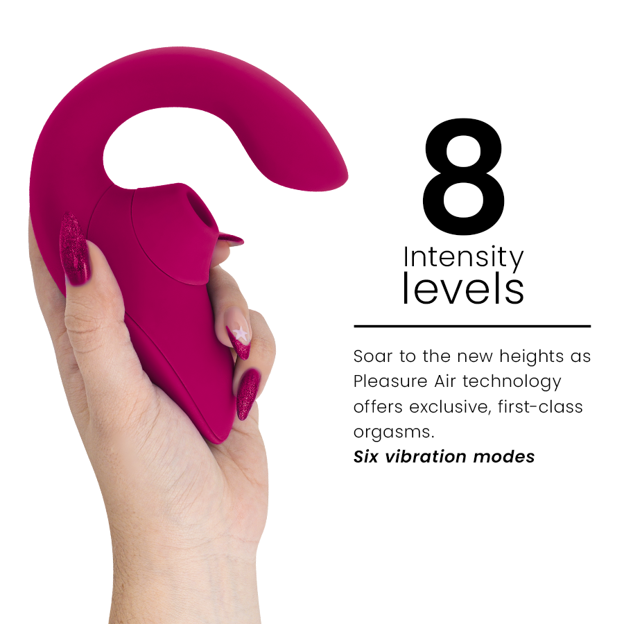 Blend Rabbit — Pleasure Air & Punto G Combinado Fucsia · WOMANIZER · Blend