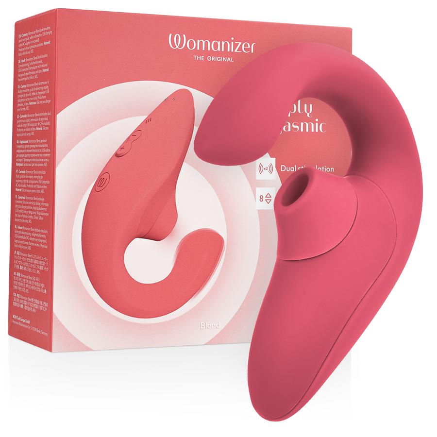 Blend Rabbit — Pleasure Air & Punto G Combinado Rosa · WOMANIZER · Blend
