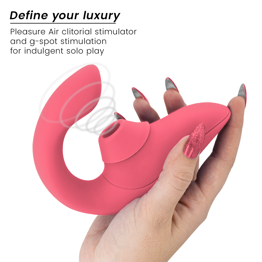 Blend Rabbit — Pleasure Air & Punto G Combinado Rosa · WOMANIZER · Blend
