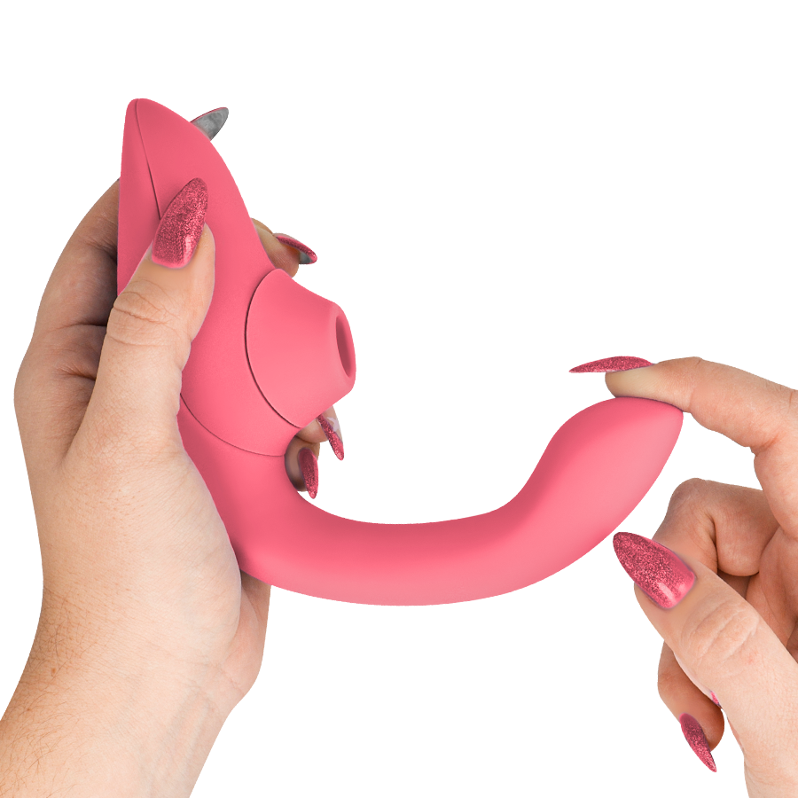 Blend Rabbit — Pleasure Air & Punto G Combinado Rosa · WOMANIZER · Blend