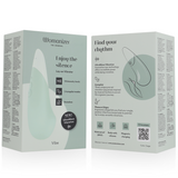 Vibe UltraWave — Vibrador Lay-On Silencioso Verde · WOMANIZER · Vibe