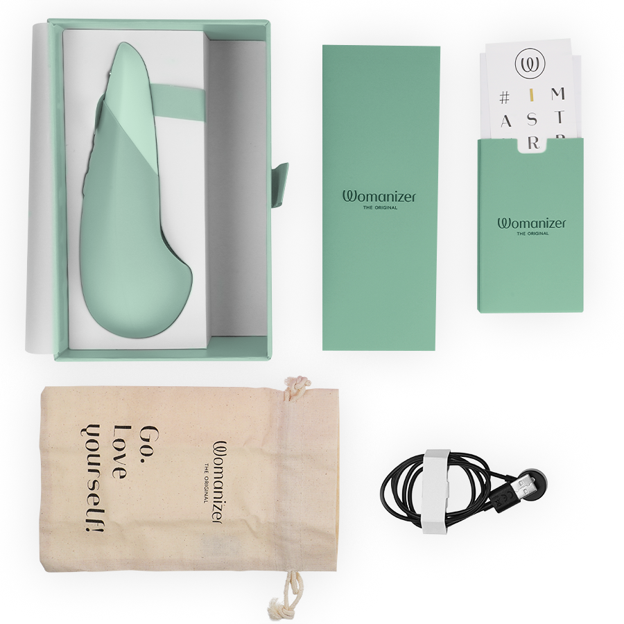 Vibe UltraWave — Vibrador Lay-On Silencioso Verde · WOMANIZER · Vibe