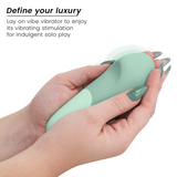 Vibe UltraWave — Vibrador Lay-On Silencioso Verde · WOMANIZER · Vibe