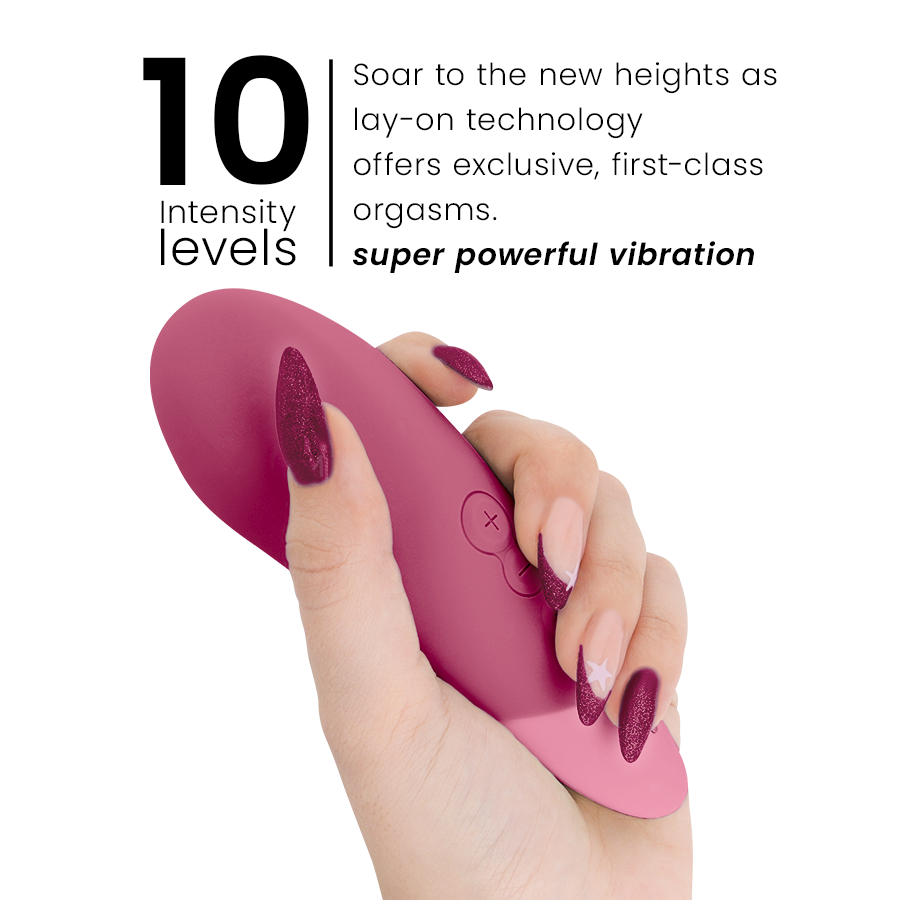 Vibe UltraWave — Vibrador Lay-On Silencioso Rosa · WOMANIZER · Vibe