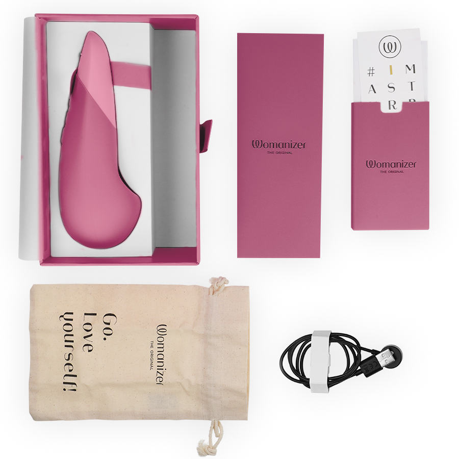 Vibe UltraWave — Vibrador Lay-On Silencioso Rosa · WOMANIZER · Vibe